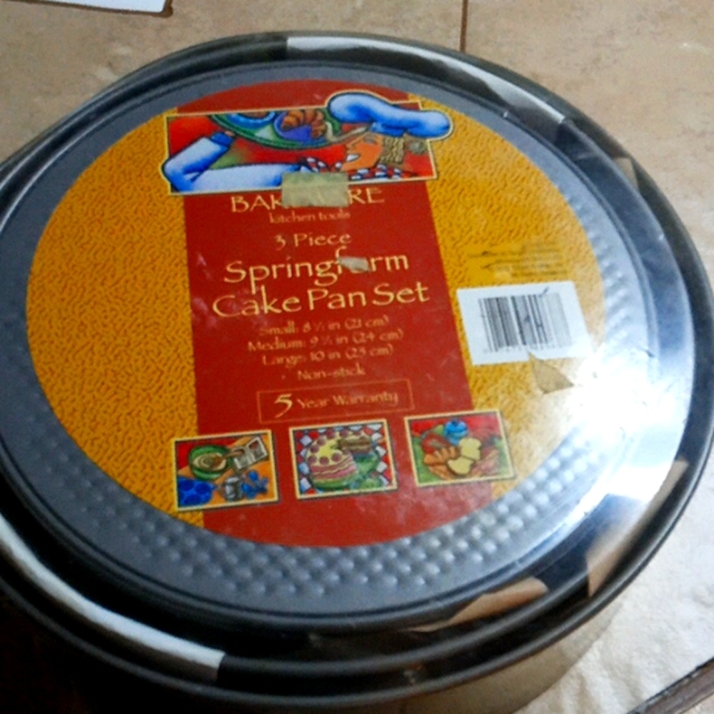 Springform Cake Pan Set